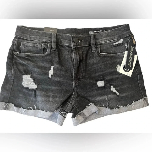 NWT Blank NYC The Fulton Roll Up Shorts - Picture 1 of 4